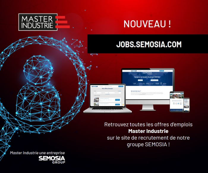 Nouveau site carrières pour Master Industrie