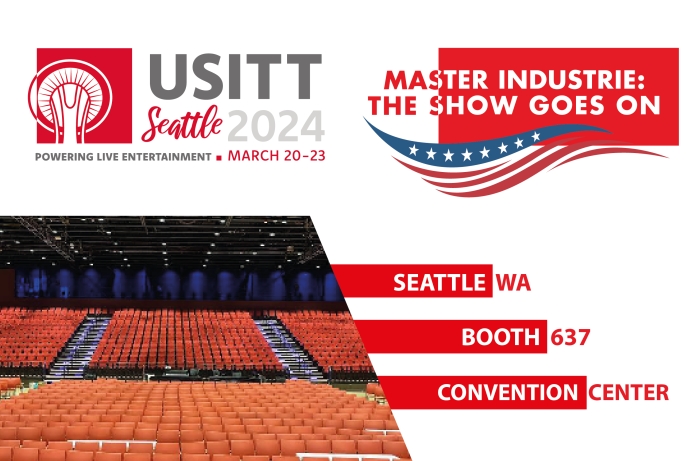 MASTER INDUSTRIE SERA AU SALON USITT 2024 À SEATTLE